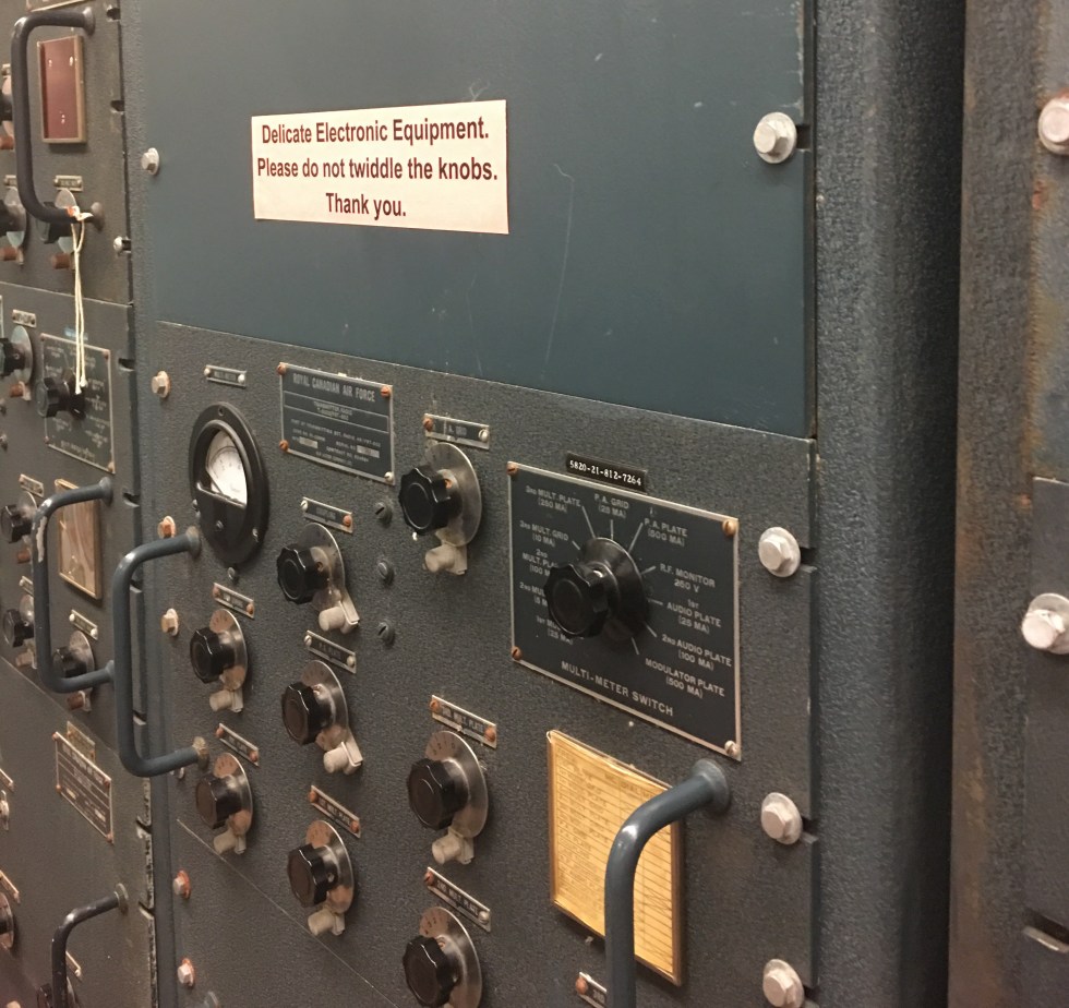 Delicate Electronic Equipment. Please do not twiddle the knobs. Thank you.